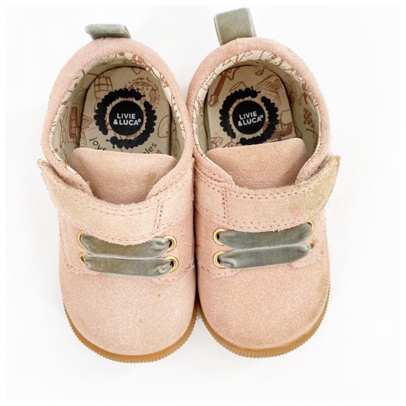 Livie & Luca Swift Sneaker Toddler Size 4 Desert Rose (Pink) - Picture 4 of 10